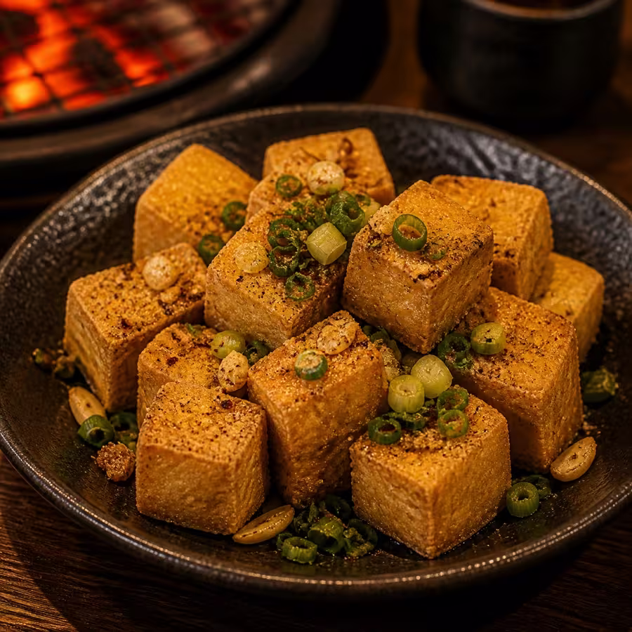 椒鹽炸豆腐