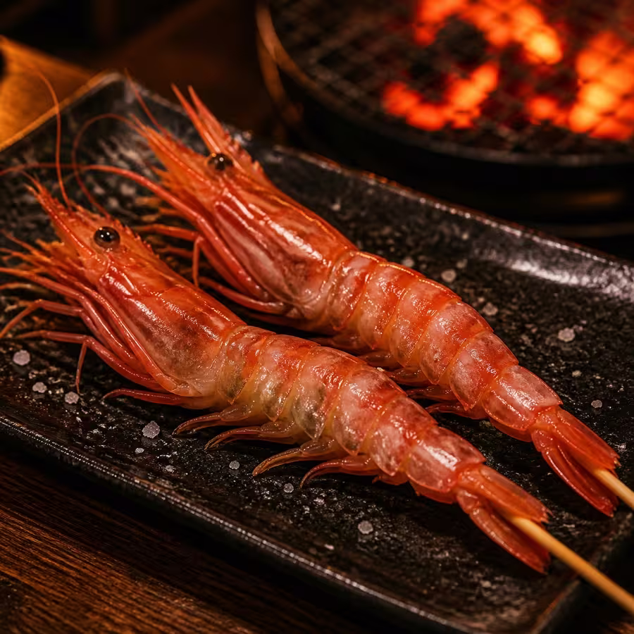 天使紅蝦串